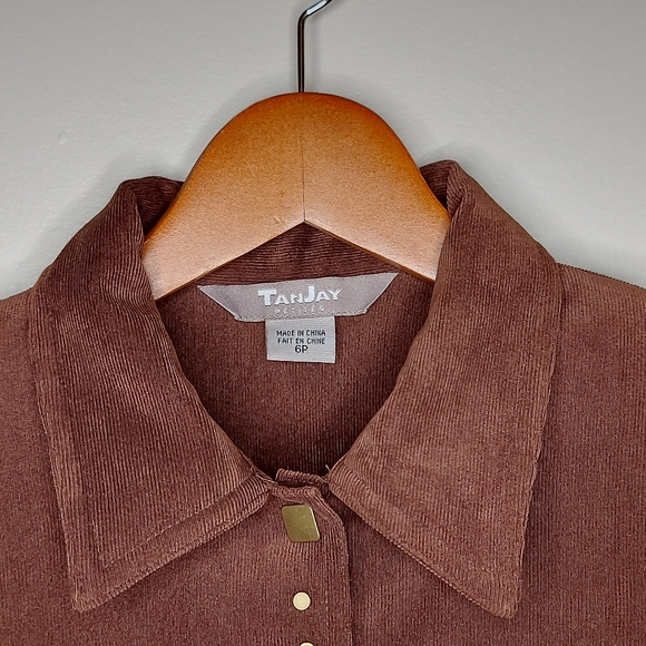 Soft corduroy shirt - 6P - Picture 4 of 8